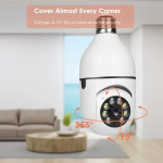 دوربین لامپی چرخشی 360 درجه V380 PRO - تصویر 3