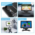 مانیتور خودرو 7 اینچ فول اچ دی TFT HD LED و VGA - تصویر 3