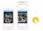 دوربین مداربسته چشم ماهی 360درجه بیسیم VR CAM وایفای تحت شبکه - تصویر 4