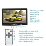 مانیتور خودرو ۷ اینچ مدل MN-301 - تصویر 4