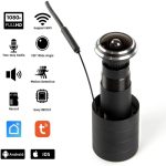 چشمی درب وای فای دیجیتال مدل DB-5000 با اپلیکیشن V380 - تصویر 3