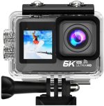 دوربین ورزشی اکشن کمرا 6K با صفحه لمسی - تصویر 12