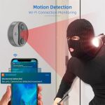 چشمی درب آپارتمان دیجیتال وای فای مانیتوردار KG - تصویر 9