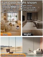 دوربین رباتیک WIFI دید در شب رنگی 2مگاپیکسل - تصویر 10