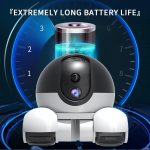 دوربین رباتیک WIFI دید در شب رنگی 2مگاپیکسل - تصویر 5