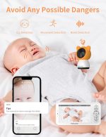 دوربین بیبی کم وای فای طرح گربه - تصویر 2
