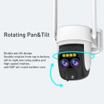 دوربین مینی اسپیددام 2K سیم کارتی با پنل خورشیدی O-KAM PRO - تصویر 5