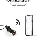 چشمی درب وای فای دیجیتال مدل DB-5000 با اپلیکیشن V380 - تصویر 5
