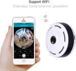 دوربین چشم ماهی 2مگاپیکسل وای فای 360 درجه V380 مدل RU-3003 - تصویر 6
