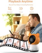 دوربین بیبی کم وای فای طرح گربه - تصویر 3