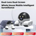 دوربین رباتیک WIFI دید در شب رنگی 2مگاپیکسل - تصویر 9