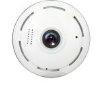 دوربین چشم ماهی 2مگاپیکسل وای فای 360 درجه V380 مدل RU-3003