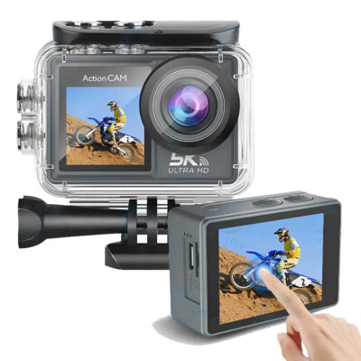 دوربین ورزشی اکشن کمرا 5K ضد آب