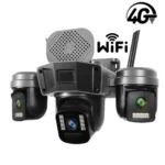 دوربین چرخشی 4 لنز سیمکارتی آژیردار Okam Pro 5MP