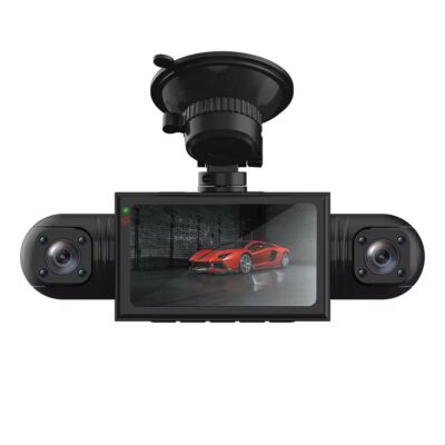 دوربین ثبت وقایع خودرو 4 لنز وای‌فای دار و جی‌پی‌اس دار M100 Pro