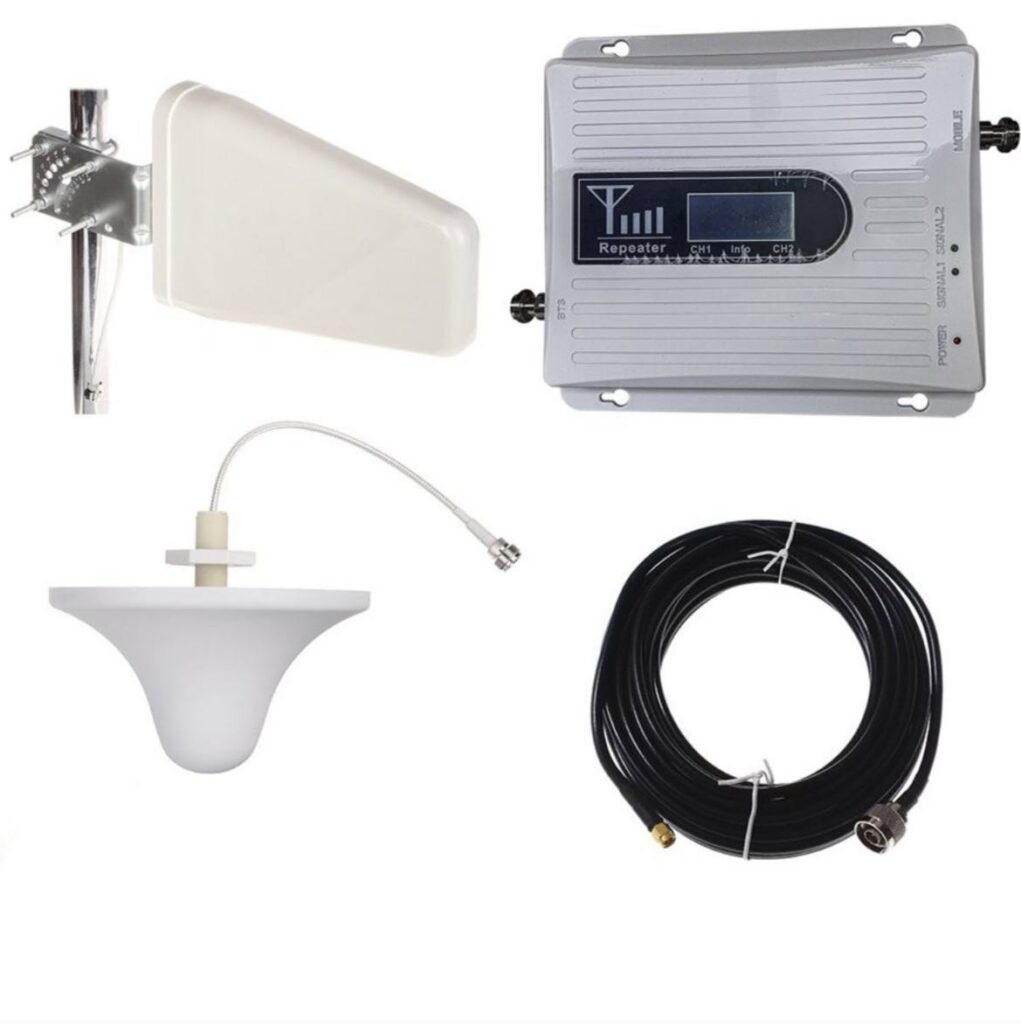 دستگاه تقویت کننده آنتن موبایل 2 باند 400 میلی وات مدل MZ102-WT pro