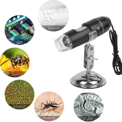 میکروسکوپ دیجیتال 1600x USB پایه چرخان