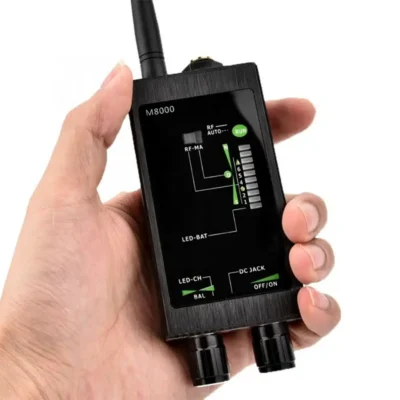 دستگاه شنود یاب دوربین یاب و فرکانس یاب مگنت یاب GPS قدرتمند M8000