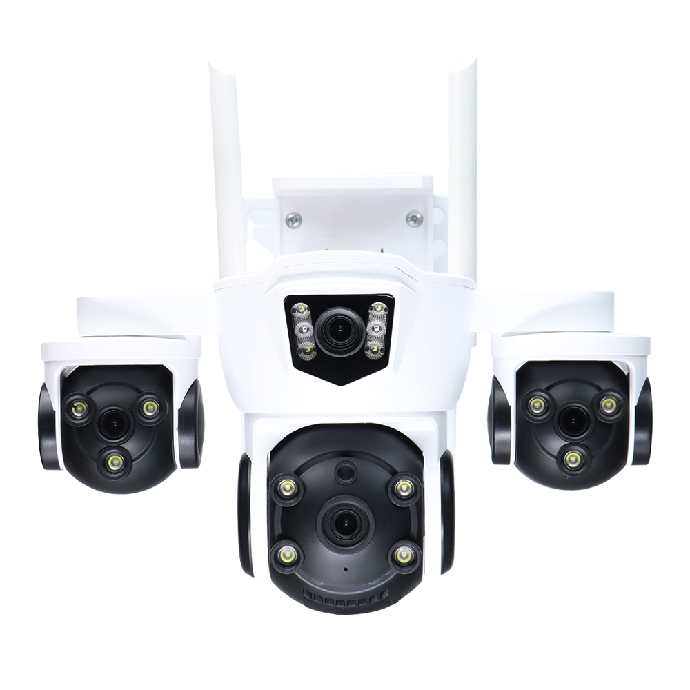 دوربین چرخشی سیم کارتی پهبادی ۴ لنز واقعی ۱۲ مگاپیکسل Okam دوربین چرخشی سیم کارتی پهبادی ۴ لنز واقعی ۱۲ مگاپیکسل Okam