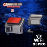 دوربین ثبت وقایع خودرو بلک باکس دو لنز 2K وای فای دار مدل PDT0335