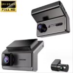 دوربین ثبت وقایع خودرو 2K دو لنز بلک باکس وای‌فای مدل AD-561