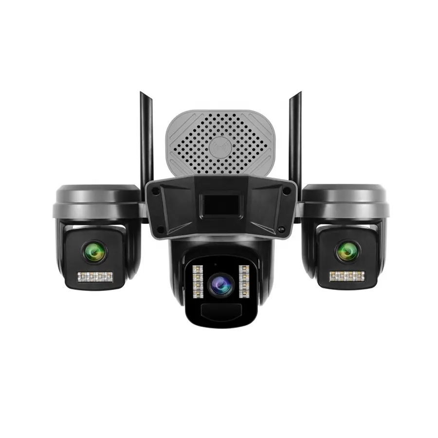 دوربین مینی اسپیددام سیمکارتی 5مگاپیکسل 3لنزه پنل خورشیدی آژیردار OKAM PRO مدل TL1 دوربین مینی اسپیددام سیمکارتی 5مگاپیکسل 3لنزه پنل خورشیدی آژیردار OKAM PRO مدل TL1
