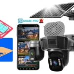 دوربین سیم کارتی چرخشی خورشیدی