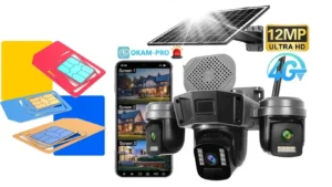 دوربین سیم کارتی چرخشی خورشیدی