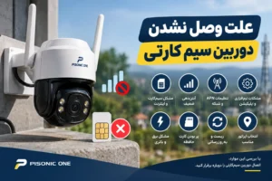علت وصل نشدن دوربین سیم‌کارتی