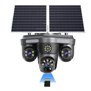 مینی اسپید دام سه لنز سیم کارتی سولار(پنل خورشیدی) 3مگاپیکسل اوکم پرو O-KAM Pro