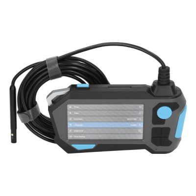 دوربین شلنگی آندوسکوپی دو لنز چرخشی ۱۰ متری مانیتور دار