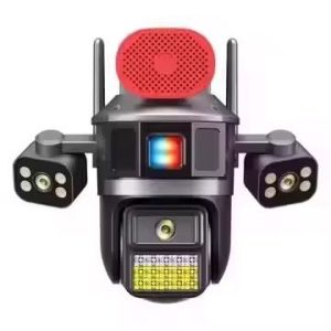 دوربین 3 لنزه چرخشی سیمکارتی آژیردار OkamPro نسخه اروپایی