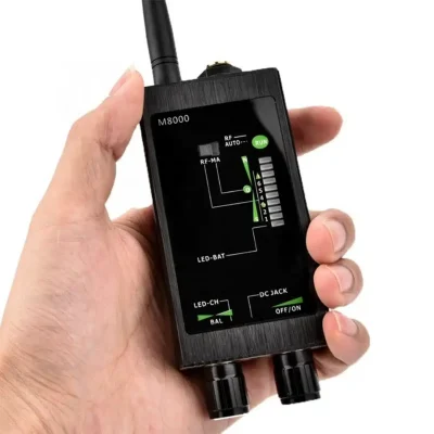 دستگاه شنود یاب دوربین یاب و فرکانس یاب مگنت یاب GPS قدرتمند M8000