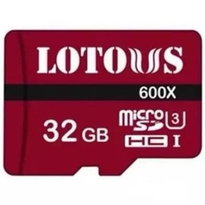 کارت حافظه میکرو 32گیگ لوتوس (LOTOUS) مدل U3 600X