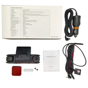 دوربین ثبت وقایع خودرو سه لنزه وای فای دار